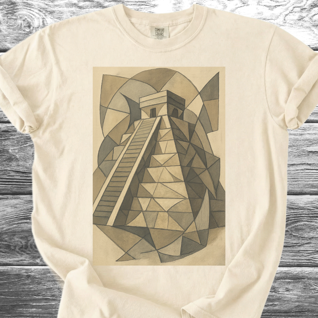 Abstract Chichén Itzá TShirt
