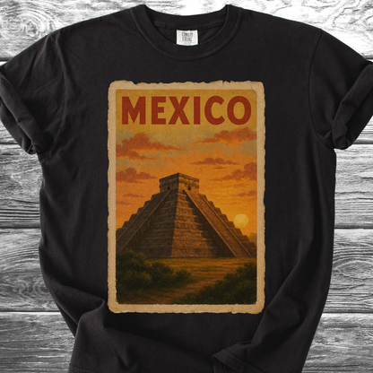 Mexico Chichén Itzá Sunset TShirt