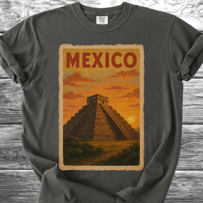 Mexico Chichén Itzá Sunset TShirt