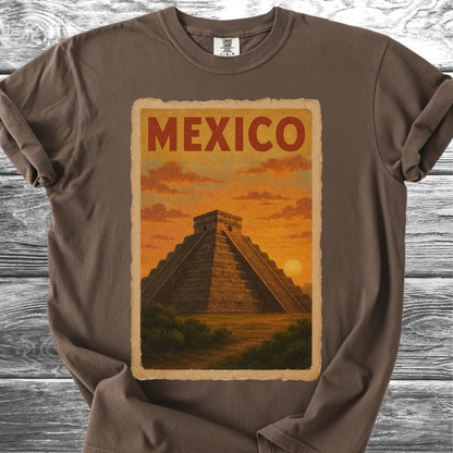 Mexico Chichén Itzá Sunset TShirt
