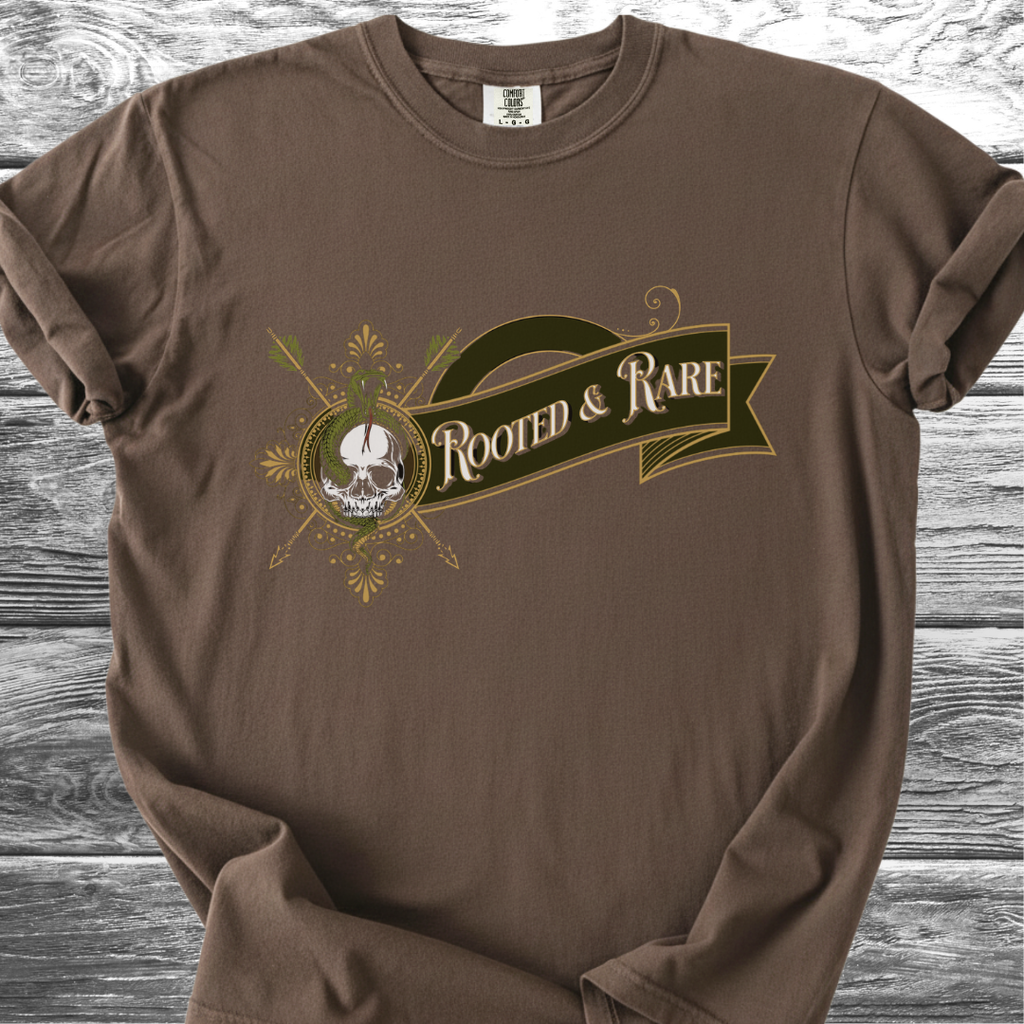 Rooted & Rare Black Label TShirt