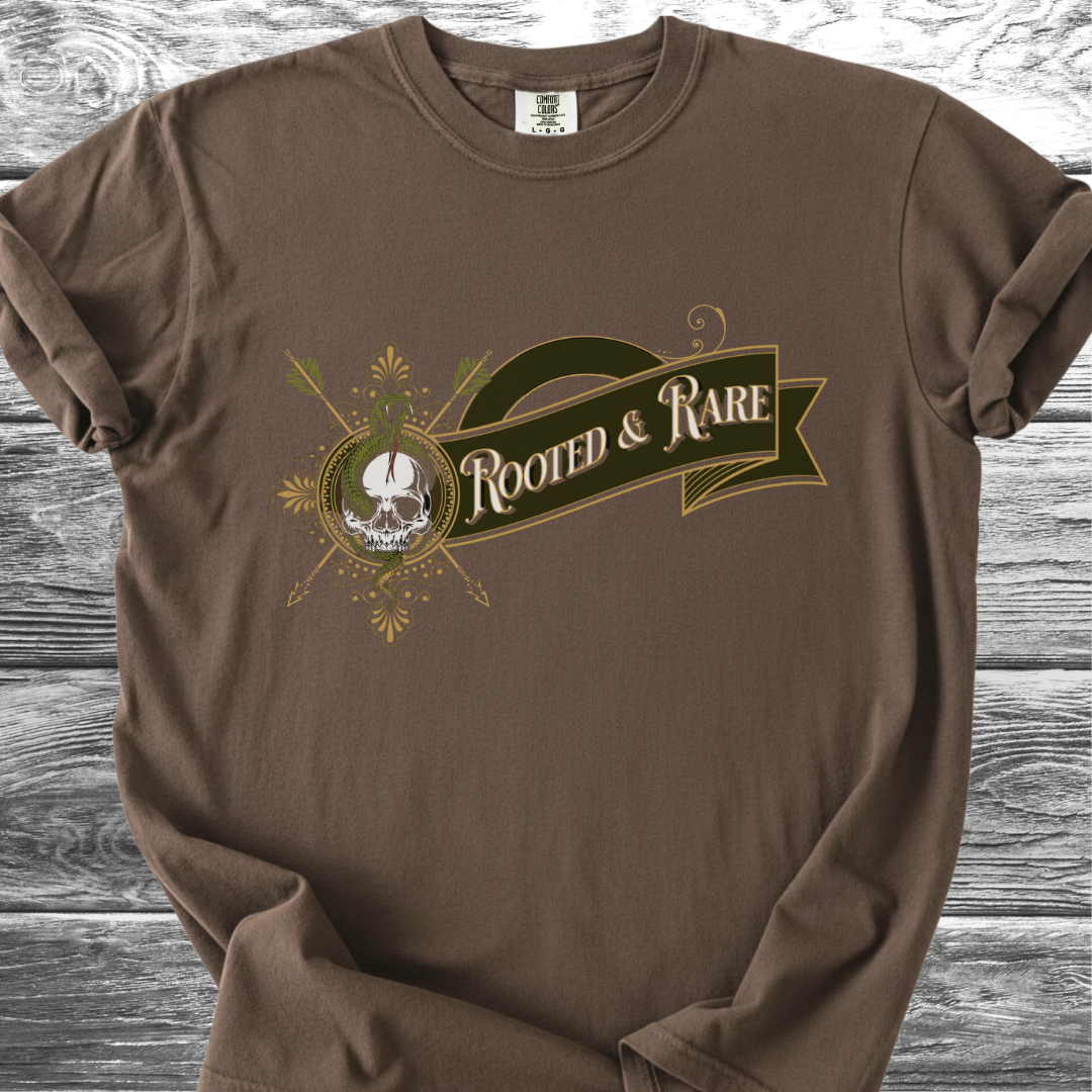 Rooted & Rare Black Label TShirt