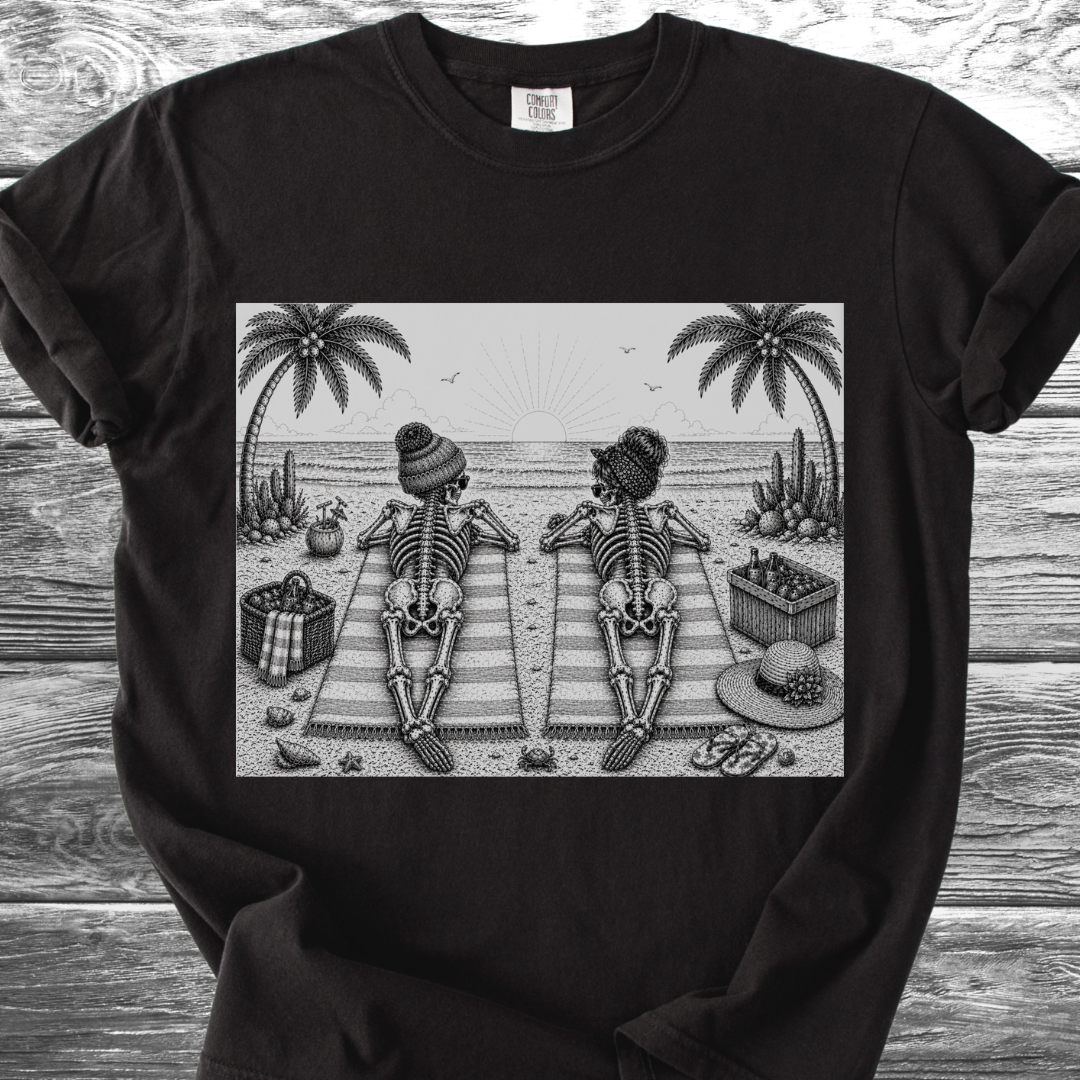 Sun's Out Bones Out TShirt
