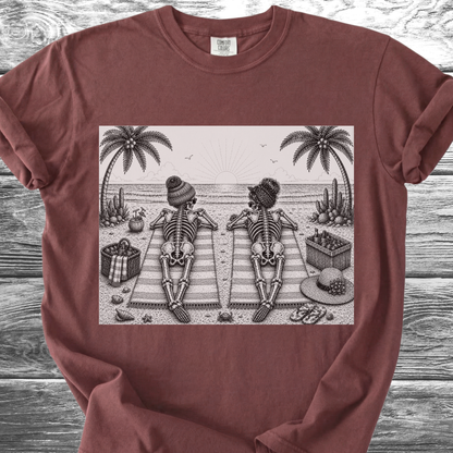Sun's Out Bones Out TShirt