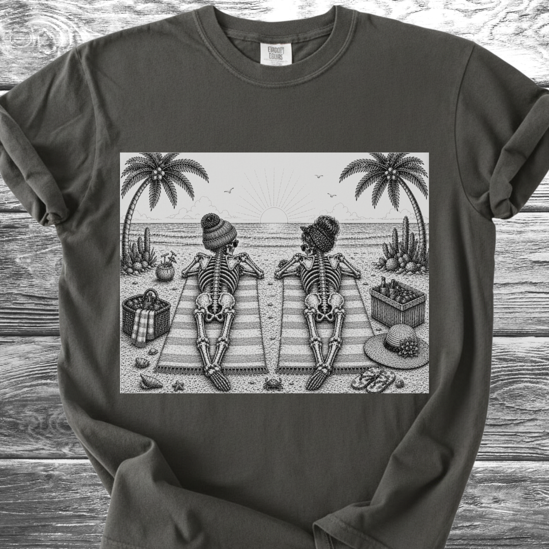 Sun's Out Bones Out TShirt