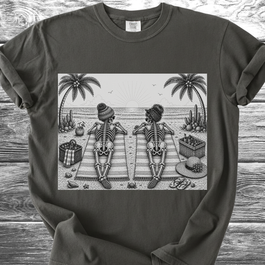 Sun's Out Bones Out TShirt