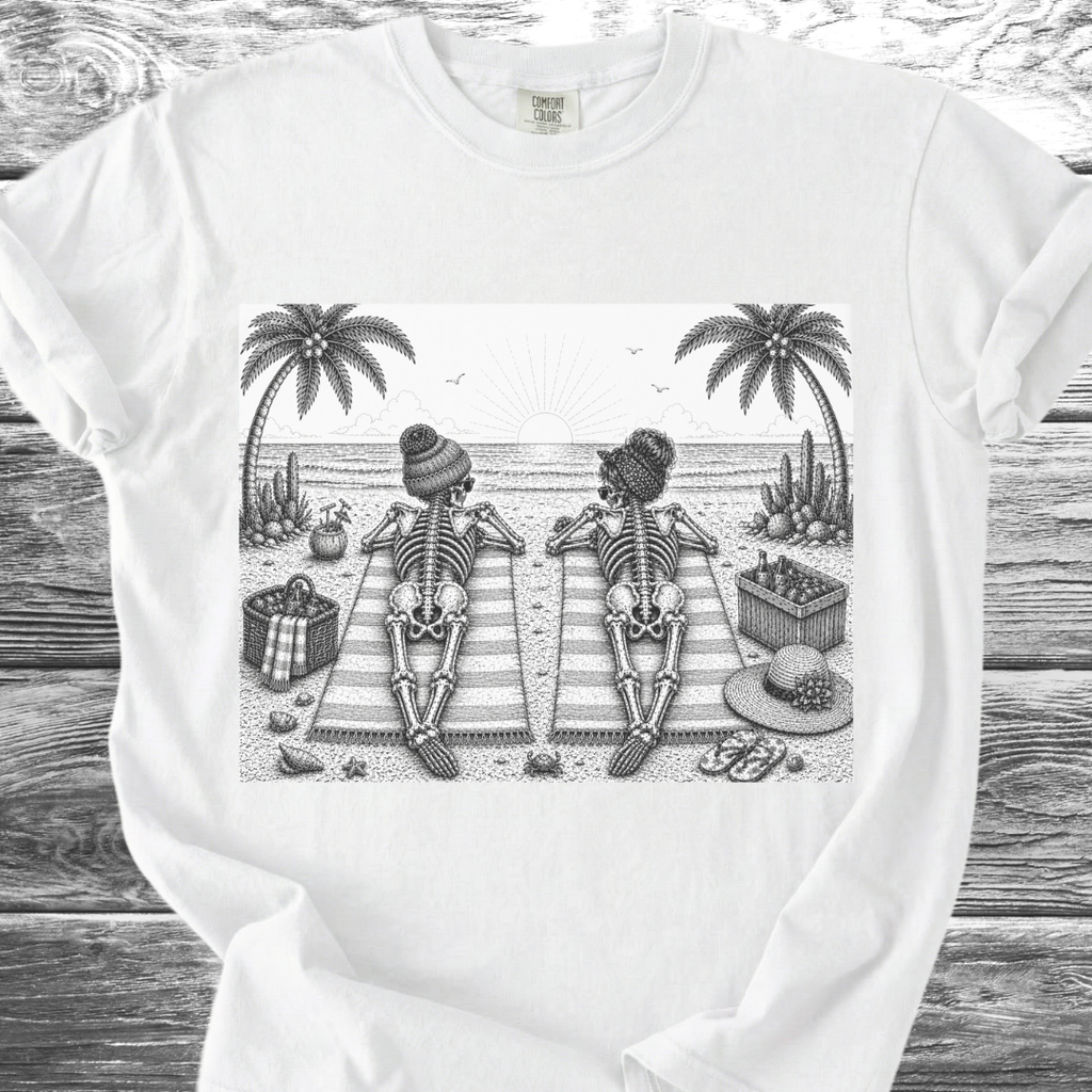 Sun's Out Bones Out TShirt