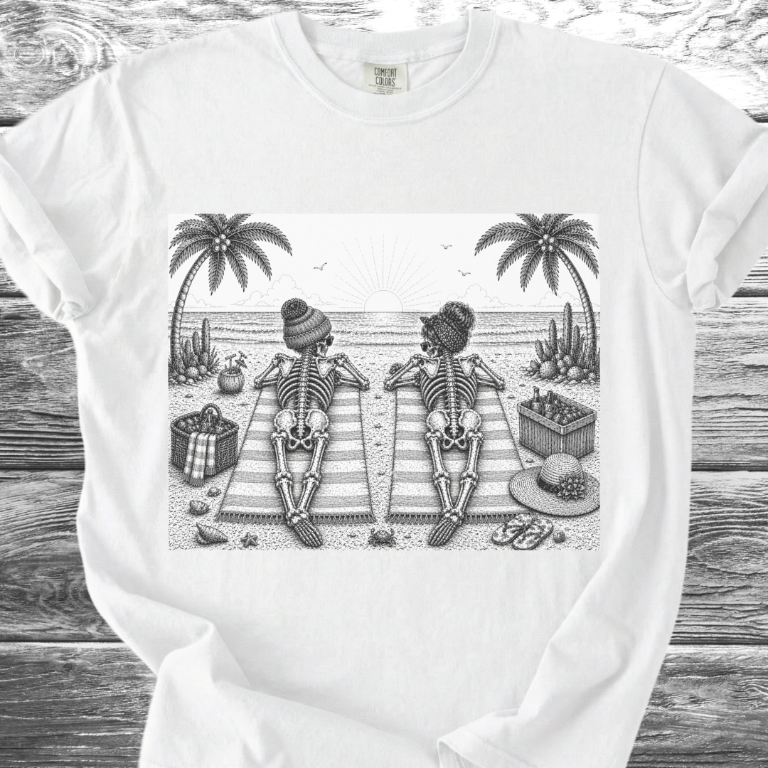 Sun's Out Bones Out TShirt