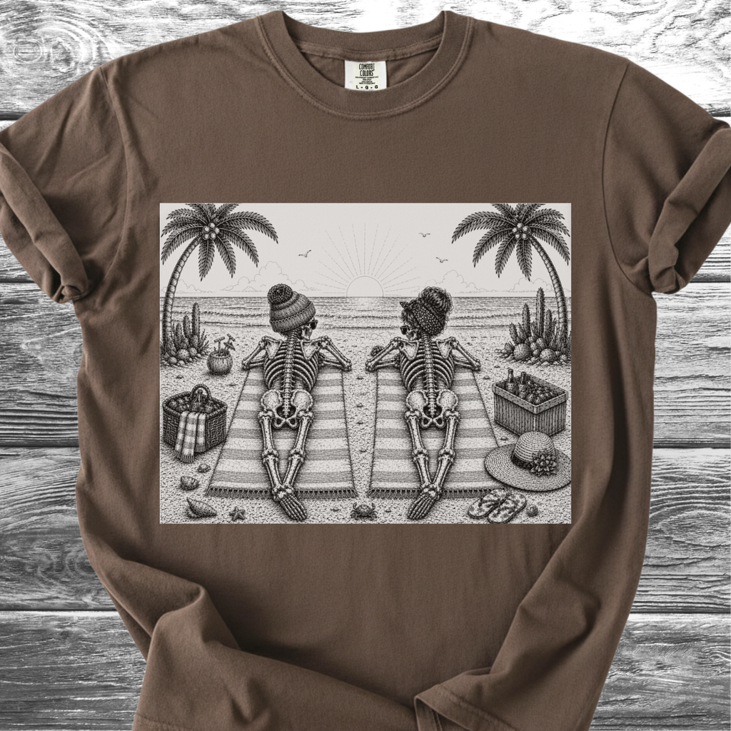 Sun's Out Bones Out TShirt