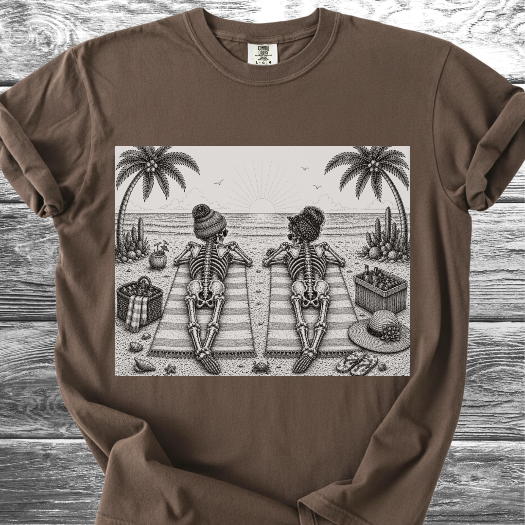Sun's Out Bones Out TShirt