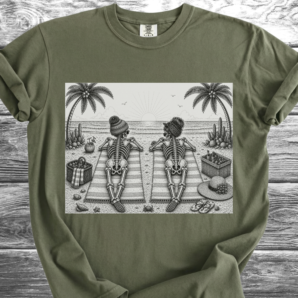Sun's Out Bones Out TShirt