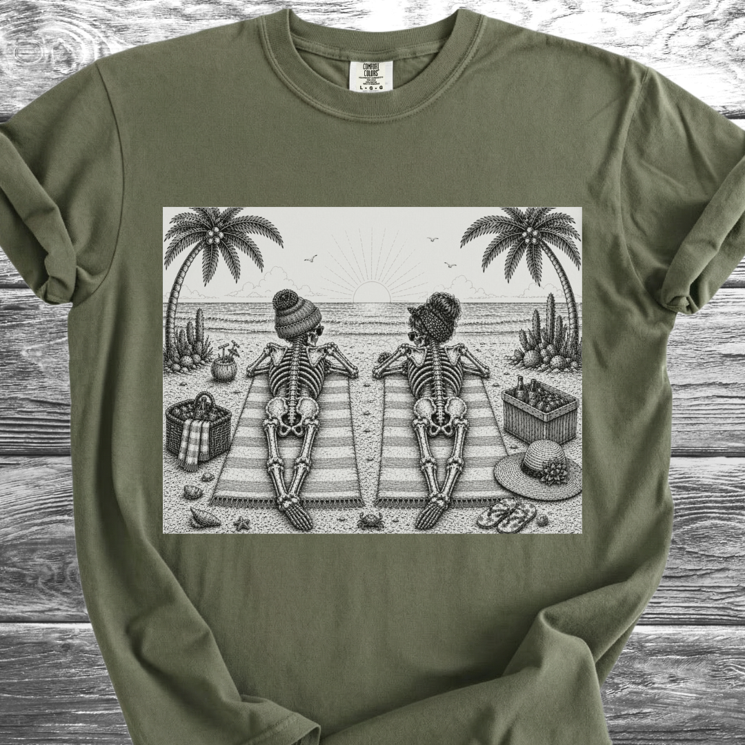 Sun's Out Bones Out TShirt
