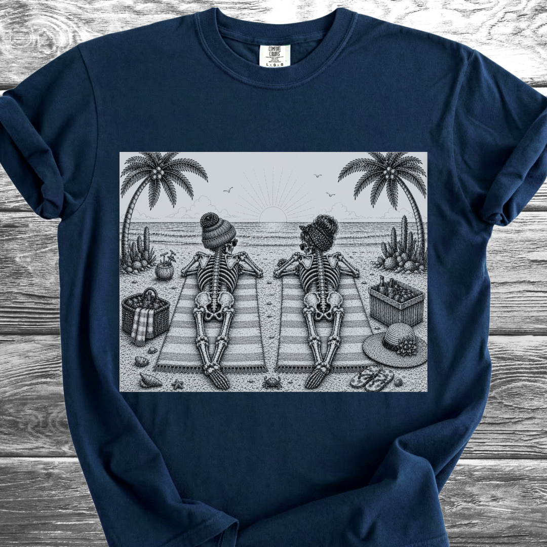 Sun's Out Bones Out TShirt