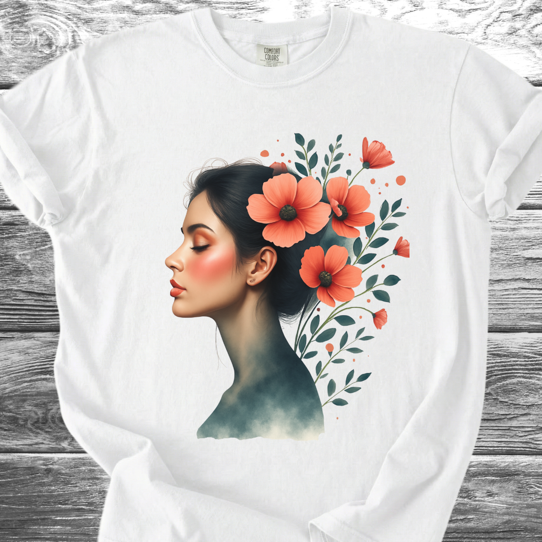 Pink Flowers TShirt