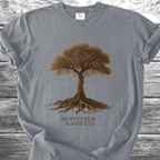 Rooted & Rare Co. Tree Brown TShirt