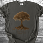 Rooted & Rare Co. Tree Brown TShirt