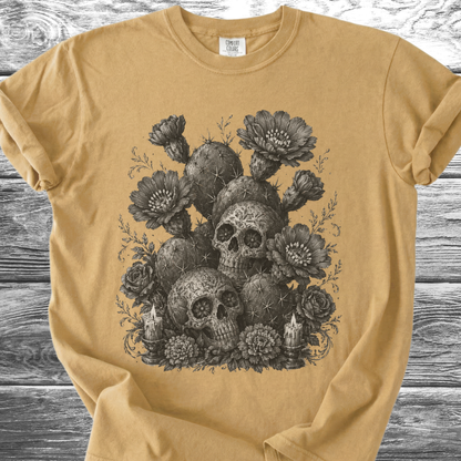 Cactus Flowers & Skulls TShirt