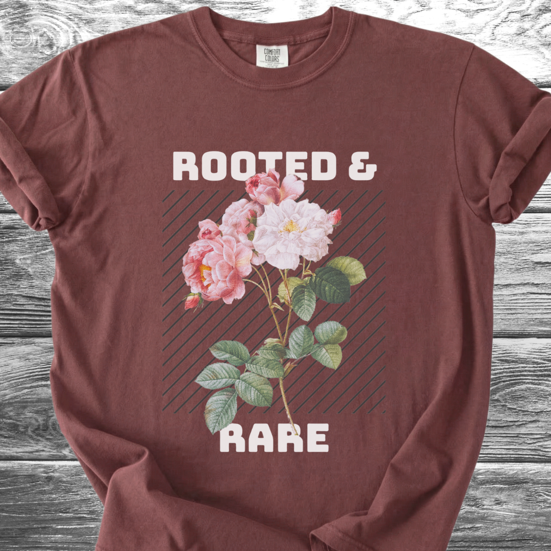 Rooted & Rare Roses TShirt