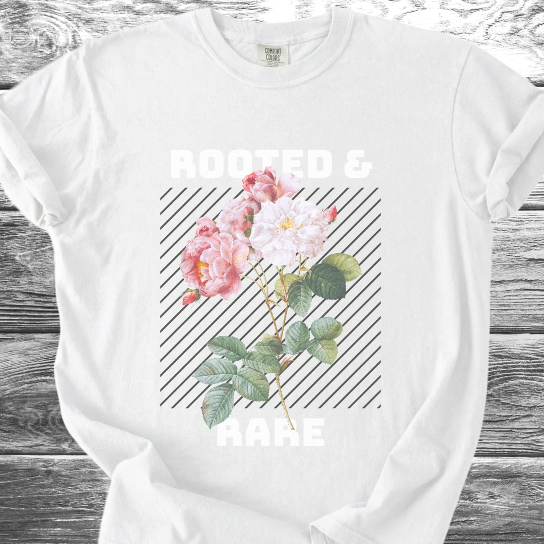 Rooted & Rare Roses TShirt