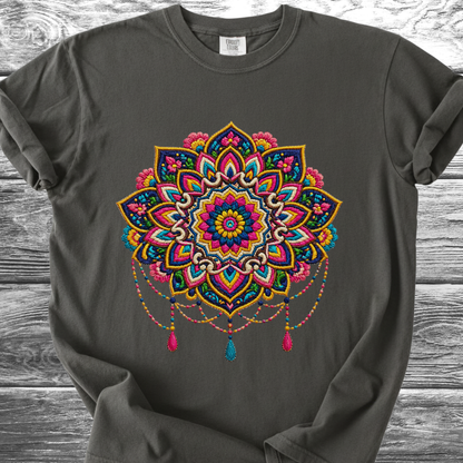 Mandala PRINTED "Embroidery Style" TShirt
