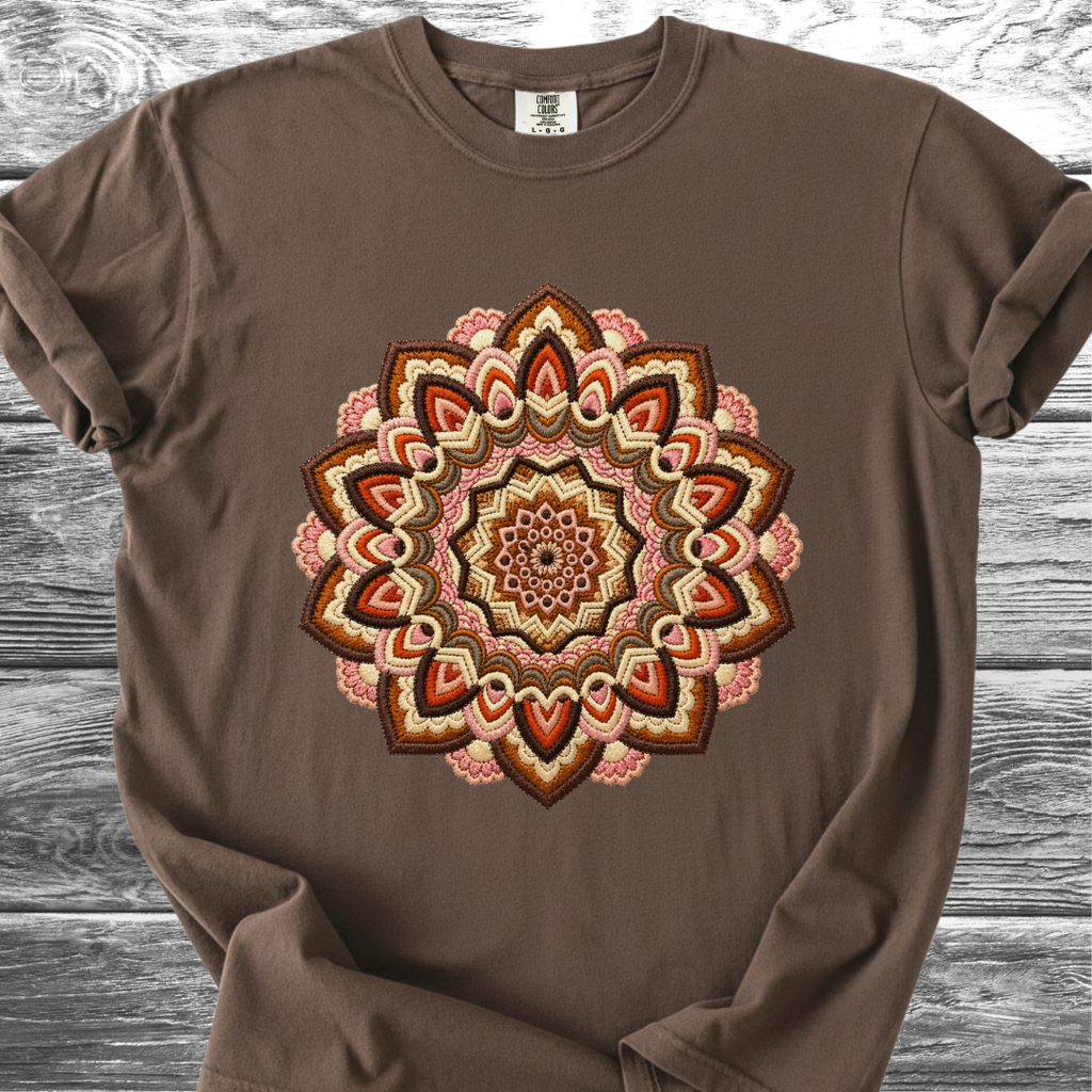 Mandala Bordado Mexicano III TShirt