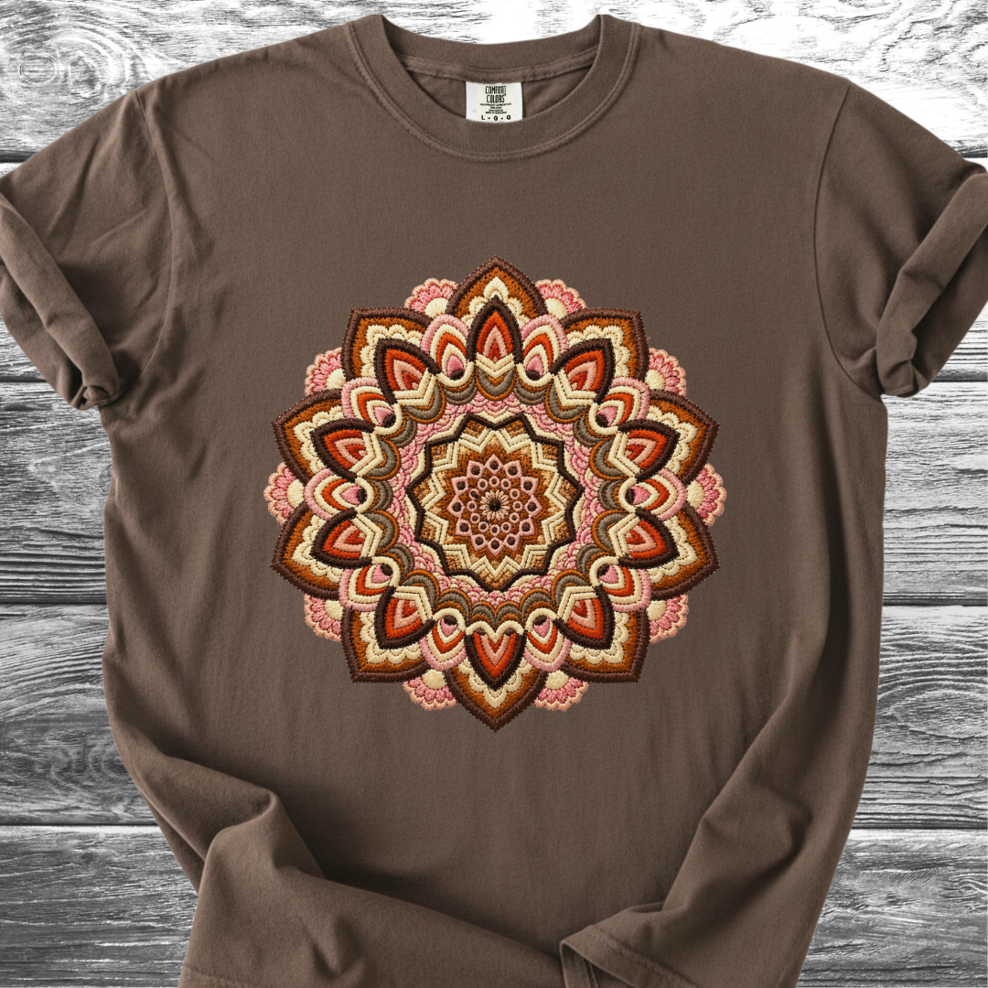 Mandala Bordado Mexicano III TShirt