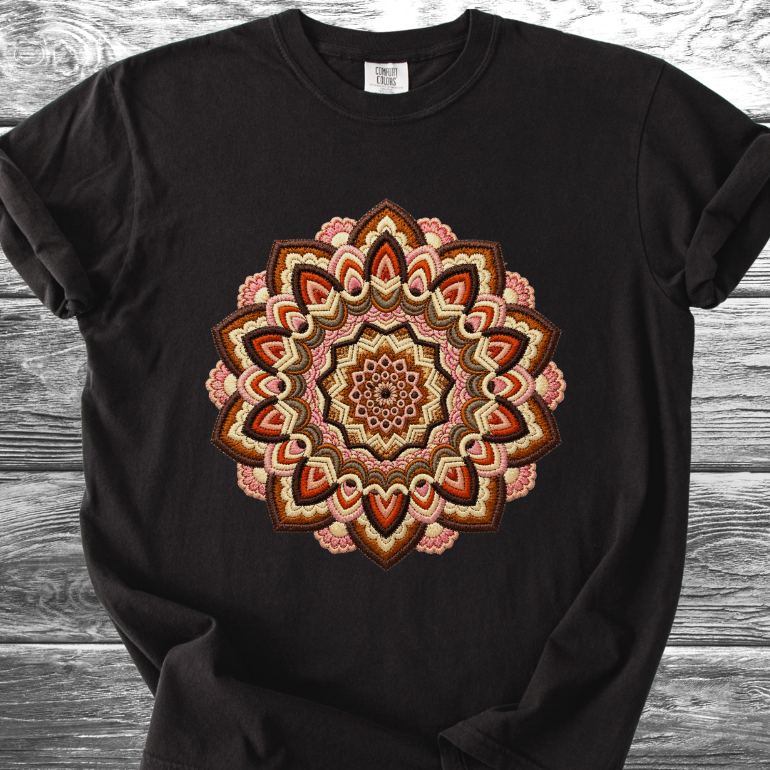 Mandala Bordado Mexicano III TShirt