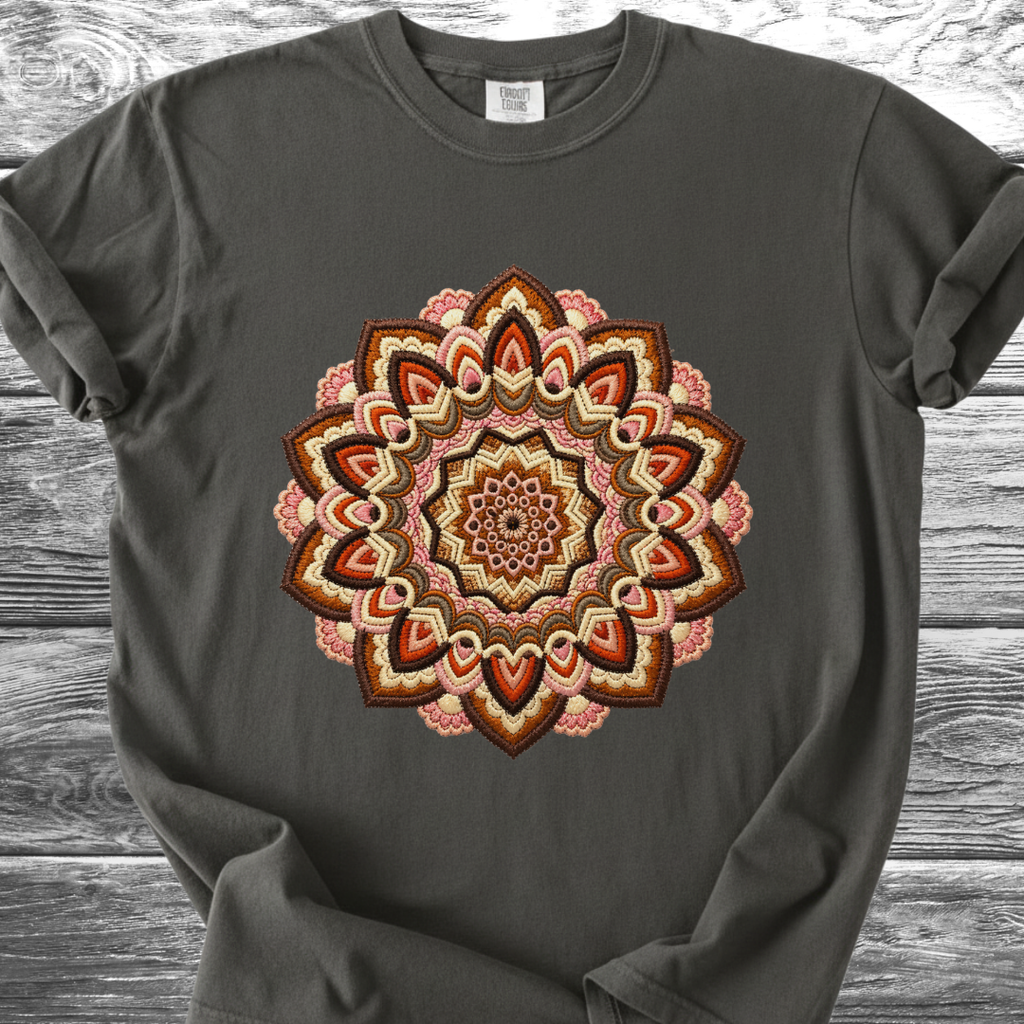 Mandala Bordado Mexicano III TShirt
