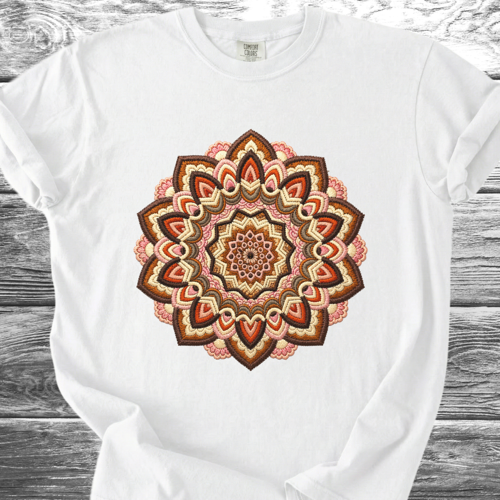 Mandala Bordado Mexicano III TShirt