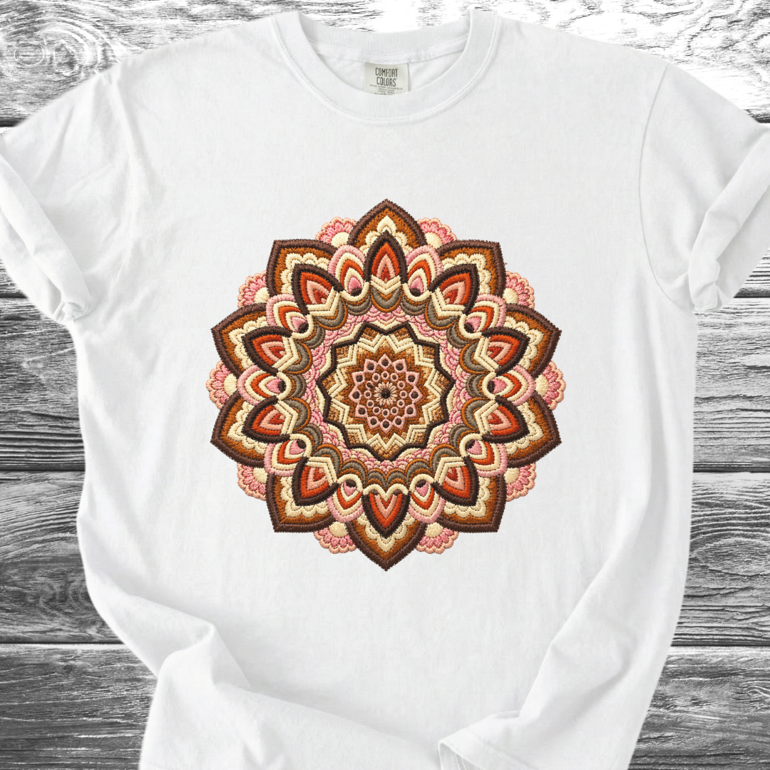 Mandala Bordado Mexicano III TShirt