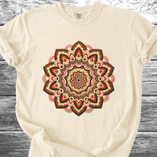 Mandala Bordado Mexicano III TShirt