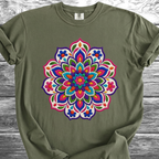 Mandala Bordado PRINTED "Embroidery Style" TShirt