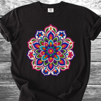 Mandala Bordado PRINTED "Embroidery Style" TShirt