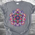 Mandala Bordado PRINTED "Embroidery Style" TShirt