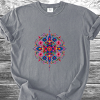 Mandala Mexico PRINTED "Embroidery Style" TShirt