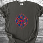 Mandala Mexico PRINTED "Embroidery Style" TShirt