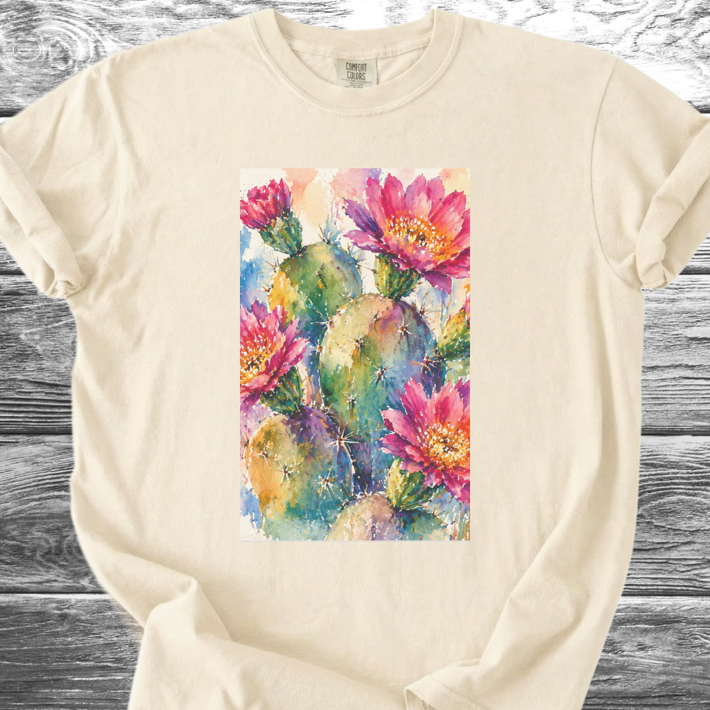 Cactus Watercolor TShirt