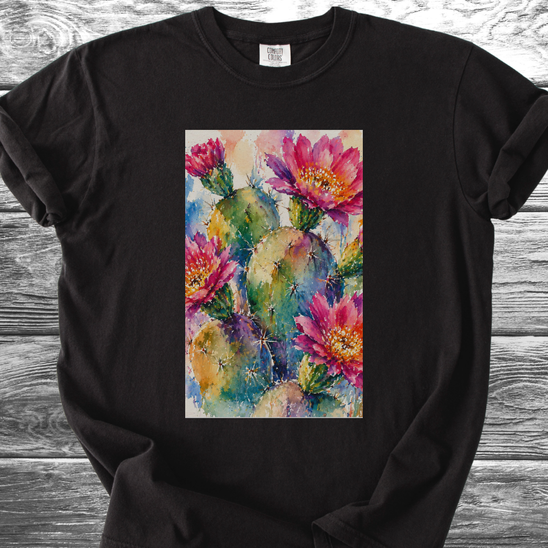 Cactus Watercolor TShirt
