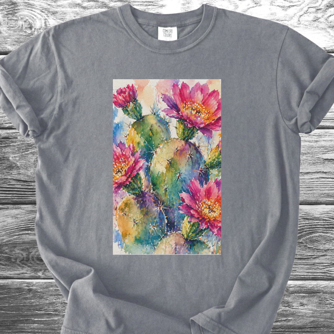 Cactus Watercolor TShirt