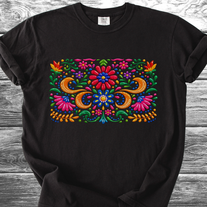 Ceramic Painted Flowers 1 TShirt