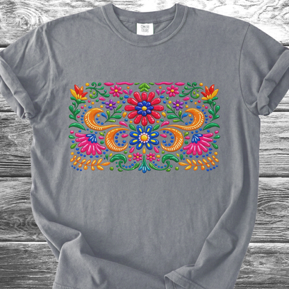 Ceramic Painted Flowers 1 TShirt
