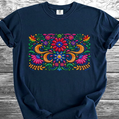 Ceramic Painted Flowers 1 TShirt