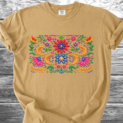 Ceramic Painted Flowers 1 TShirt