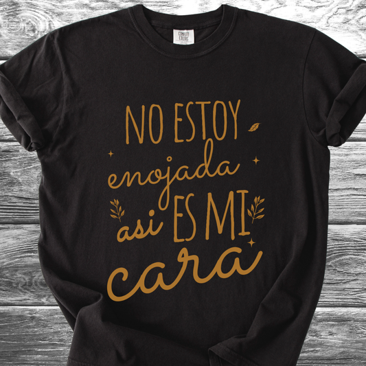 No Estoy Enojada Ali Es Mi Cara TShirt