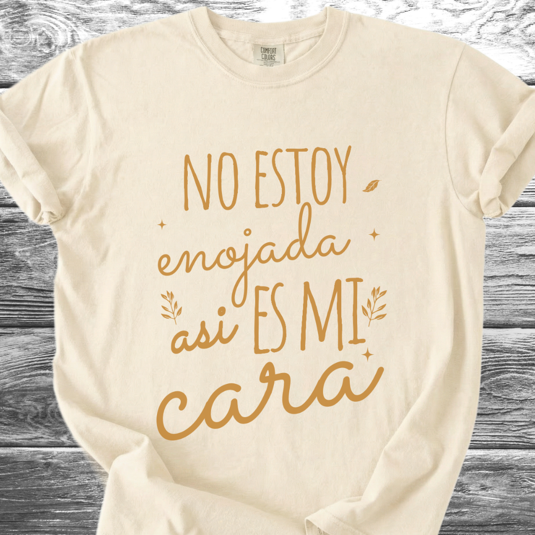 No Estoy Enojada Ali Es Mi Cara TShirt