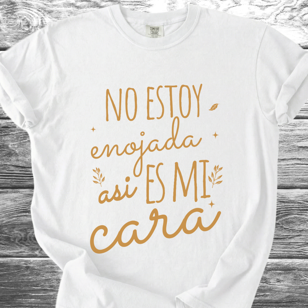 No Estoy Enojada Ali Es Mi Cara TShirt