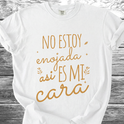 No Estoy Enojada Ali Es Mi Cara TShirt