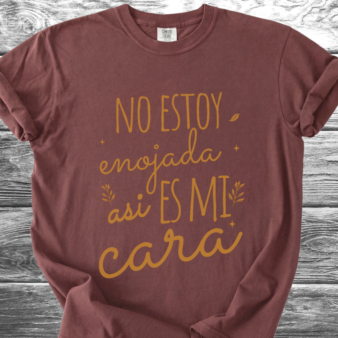No Estoy Enojada Ali Es Mi Cara TShirt