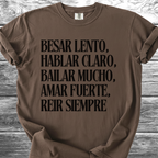 Kiss Slowly Spanish TShirt