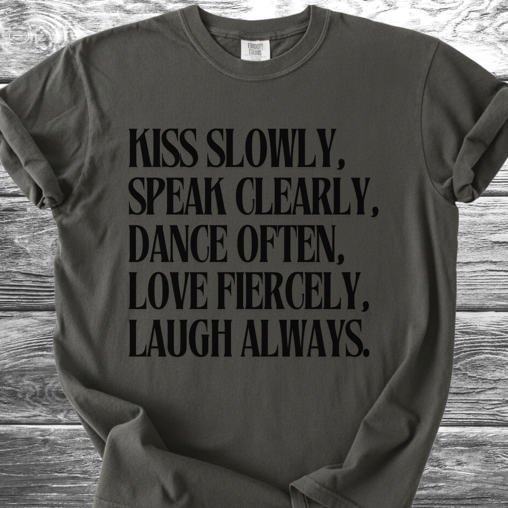 Kiss Slowly English TShirt